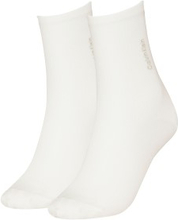 Calvin Klein Strømper 2P Women Rib Sock Hvid One Size Dame
