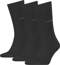 Calvin Klein Heren Sokken Classic 3-pack Zwart-One Size (40-46)