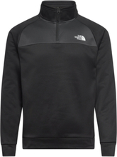 M Reaxion 1/4 Zip Fleece Sport Sweatshirts & Hoodies Fleeces & Midlayers Black The North Face