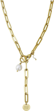 Carrie Pearl 60 Necklace Accessories Jewellery Necklaces Chain Necklaces Gold Bud To Rose