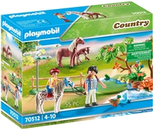 70512 Playmobil Farm- Iloinen poniretki