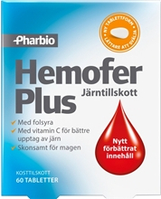 Hemofer Plus 60 tablettia
