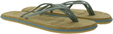 O'NEILL Ditsy Damen Sommer-Sandale mit weichem Fußbett in Holzoptik 0A9514 6082 Blau