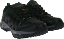 HI-TEC Jaguar Herren gefütterte Wander-Schuhe nachhaltige Trekking-Schuhe mit profilierter Sohle O006524-021-01 Schwarz/Rot