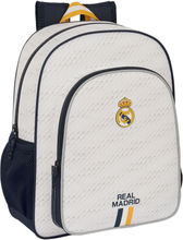 Skolryggsäck Real Madrid C.F. Vit 32 X 38 X 12 cm
