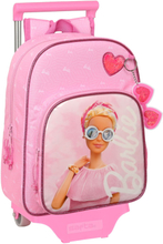 Skolväska med hjul Barbie Girl Rosa 26 x 34 x 11 cm