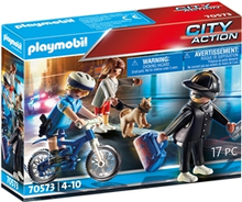 70573 Playmobil City Poliscykel Jakten Väsktjuven