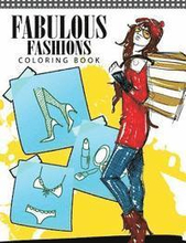 Fabulous Fashions coloring Book: 1960s Fashion Coloring Book for Adults