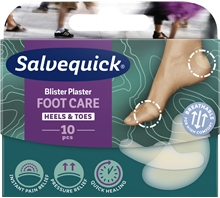Salvequick Foot care skavsår Mix 10 st