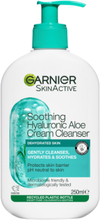 Garnier, Skin Active, Hyaluronic Aloe Gentle Cleanser, Calming Cream Cleanser, 250Ml Beauty Women Skin Care Face Cleansers Milk Cleanser Nude Garnier