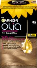 Garnier Olia 8.0 Blonde Beauty Women Hair Care Color Treatments Brown Garnier