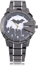 Batman Bat Logo Over Gotham Metal Bracelet Watch - Zavvi Exclusive