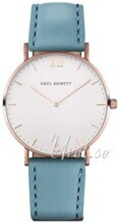 Paul Hewitt PH-SA-R-SM-W-23S-VOR Sailor Sølvfarvet/Læder Ø36 mm