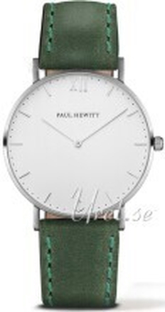 Paul Hewitt PH-6455226K Sailor Line Sølvfarvet/Læder Ø36 mm