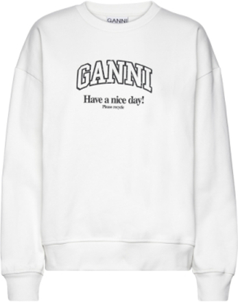Isoli Designers Sweatshirts & Hoodies Sweatshirts White Ganni