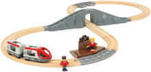 "Startsæt Med Passagertog Toys Toy Cars & Vehicles Toy Vehicles Train Accessories Multi/patterned BRIO"