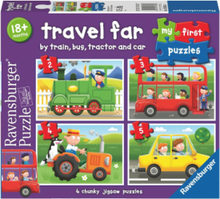 Travel Far My First Puzzle 2/3/4/5P Toys Puzzles And Games Puzzles Classic Puzzles Multi/patterned Ravensburger