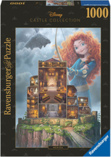Disney Castles Merida 1000P Toys Puzzles And Games Puzzles Classic Puzzles Multi/patterned Ravensburger