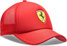 Ferrari Race Trucker Cap Sport Headwear Caps Red PUMA Motorsport