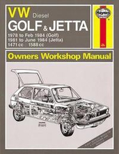VW Golf & Jetta Mk 1 Diesel (78 - 84) Haynes Repair Manual
