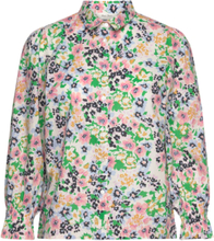 "Nevinpw Sh Tops Blouses Long-sleeved Green Part Two"