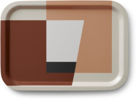 Tray Clay, Small Home Tableware Dining & Table Accessories Trays Rød Applicata*Betinget Tilbud