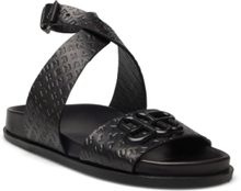 Market Shoes Summer Shoes Flat Sandals Black Munthe