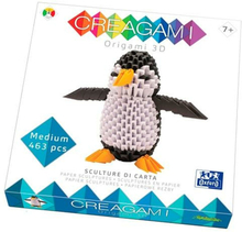 Pappershantverksspel Oxford Creagami 3D Pingvin