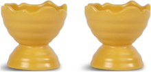 "Ellen Egg Cup, 2-Pcs Home Tableware Bowls Egg Cups Yellow Sagaform"