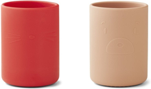 Liewood Ethan Mugg 2-pack (Apple Red/Tuscany Rose)