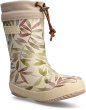 Bisgaard Thermo Shoes Rubberboots High Rubberboots Lined Rubberboots Beige Bisgaard*Betinget Tilbud