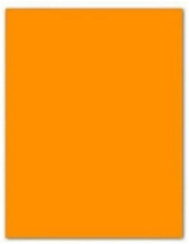 Papp Iris Orange 50 x 65 cm