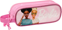 Dubbel bär-allt Barbie Girl Rosa 21 x 8 x 6 cm