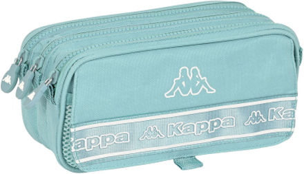 Tredubbel Carry-all Kappa 21,5 x 10 x 8 cm Blå