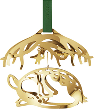 Georg Jensen - Jul 2023 ornament hjort gull