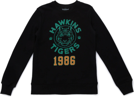 Stranger Things Hawkins Tigers 1986 Sweatshirt - Black - L