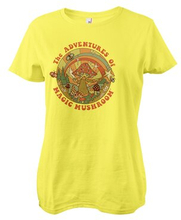 The Adventures Of Magic Mushroom Girly Tee, T-Shirt