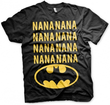 Batman Nana verkleed t-shirt zwart voor heren