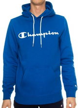 Champion Classics Men Hooded Sweatshirt Mørkblå Small Herre