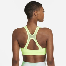 Nike Dri-FIT Swoosh Icon Clash Women's Medium-Support 1-Piece Pad V-Neck Sports Bra - Green