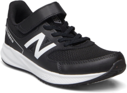 New Balance 570 V3 Kids Bungee Lace With Hook & Loop Top Strap Sport Sports Shoes Running-training Shoes Black New Balance
