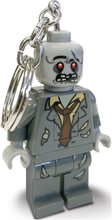 Lego Iconic, Zombie Key Chain W/Led Light, H Accessories Bags Bag Tags Grey LEGO