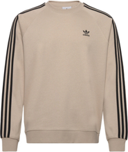 3-Stripes Crew Sweat-shirt Genser Beige Adidas Originals*Betinget Tilbud