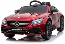 Elektrisk bil för barn Injusa Mercedes Benz Amg C63 Röd med ljud Ljus Radiokontroll