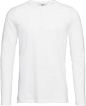 Sdvinton Tee Ls T-shirts Long-sleeved Hvit Solid*Betinget Tilbud