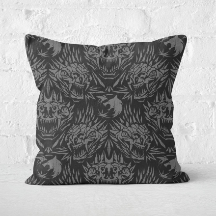 The Witcher Basilisk Square Cushion - 60x60cm - Soft Touch