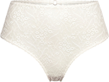 Emmaup High Waisted Briefs Lingerie Panties High Waisted Panties Hvit Underprotection*Betinget Tilbud