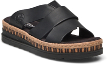 "V7989-62 Shoes Mules & Slip-ins Flat Mules Black Rieker"