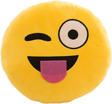 Emoji-Kuddar - Winking with Tongue