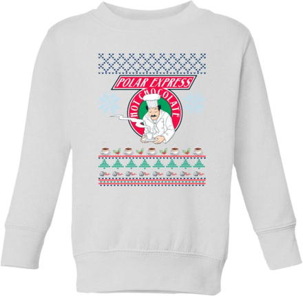 The Polar Express Hot Chocolate Kids' Sweatshirt - White - 11-12 Years - White